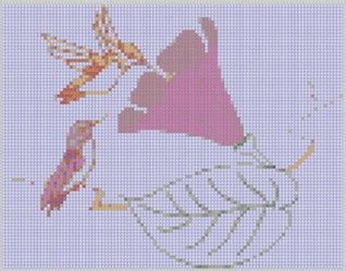 [295bd] *R.e.a.d# ~O.n.l.i.n.e* Pair of Hummingbirds and Flower Cross Stitch Pattern - Mother Bee Designs @PDF#