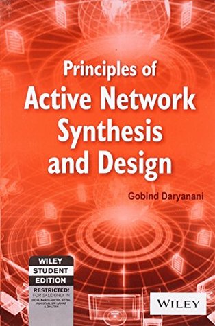 [f76be] ^Read# ^Online@ Principles of Active Network Synthesis and Design - Gobind Daryanani ~PDF@