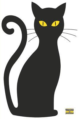 [0a1ae] ^Full# %Download* Write Here Journals: Cat Journal Edition Custom Journal Lined Paper 100 Pages 6x9 Glossy Cover Finish Halloween Black Cat - Write Here Journals *P.D.F!