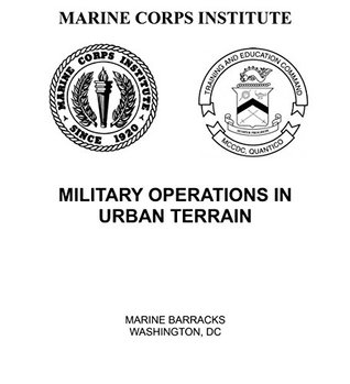 [cc2c0] @R.e.a.d^ MARINE CORPS INSTITUTE - MILITARY OPERATIONS IN URBAN TERRAIN - U.S. Marine Corps %P.D.F*