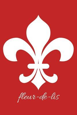 [b3a9f] %Full% #Download@ Fleur-De-Lis - Red Blank Notebook: 101 Pages, 6 X 9 Journal, Soft Cover - Legacy %e.P.u.b@