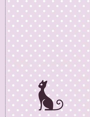 [c83ed] ~R.e.a.d@ Bullet Style Dot Grid Journal: Cat Pale Pink Dot Theme 8.5x 11 150 Page DIY Planner Paperback -  *P.D.F~