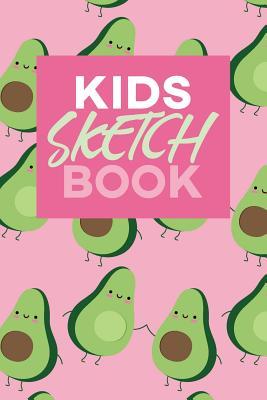 [78b07] ~F.u.l.l.! #D.o.w.n.l.o.a.d~ Kids Sketch Book: Kawaii Cute Avocado Vegan Food Pattern - Frasier Cheng-Binns @PDF*