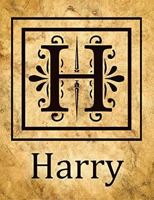 [783a6] ^Full% *Download@ Harry: Personalised Notebook/Journal/Diary For Men & Boys With Monogram Initial H, Vintage Style Name Gift (8.5 x 11) -  %ePub%