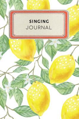 [f2066] ^Read# Singing Journal: Cute Yellow Lemon Tropical Dotted Grid Bullet Journal Notebook - 100 Pages 6 X 9 Inches Log Book - Jennifer Rose @P.D.F@