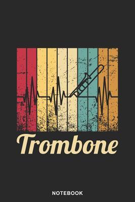 [f7e3e] !F.u.l.l.% *D.o.w.n.l.o.a.d@ Trombone Instrument Art Graphic Notebook: Trombone Graphic Art Instrument Blank Line String Notebook / Journal Gift (6 x 9 - 110 blank pages) - Brass Instruments Publishing ~PDF!