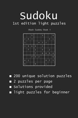 [6a08f] ~Read% Black Sudoku Book 1: 1st edition light puzzles - A J K *PDF*
