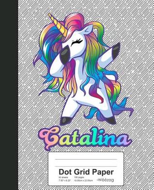 [03fe8] ~Full^ ^Download! Dot Grid Paper: CATALINA Unicorn Rainbow Notebook -  @PDF~