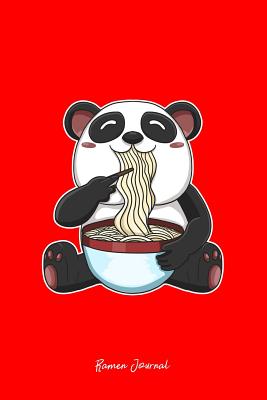 [8c8b1] *Read@ Ramen Journal: Dot Grid Journal - Panda Ramen Cute Japanese Noodles Food Animal Lover Gift - Red Dotted Diary, Planner, Gratitude, Writing, Travel, Goal, Bullet Notebook - 6x9 120 pages - Boredkoalas Ramen Journals *ePub@